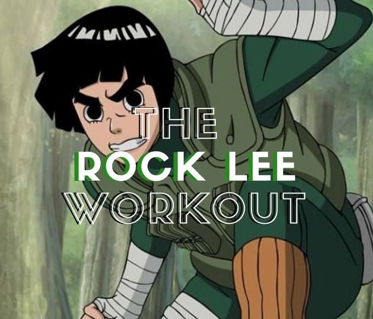 Sports Anime Workout Routine / Gym Exercisesstrong Core Workout Stock
