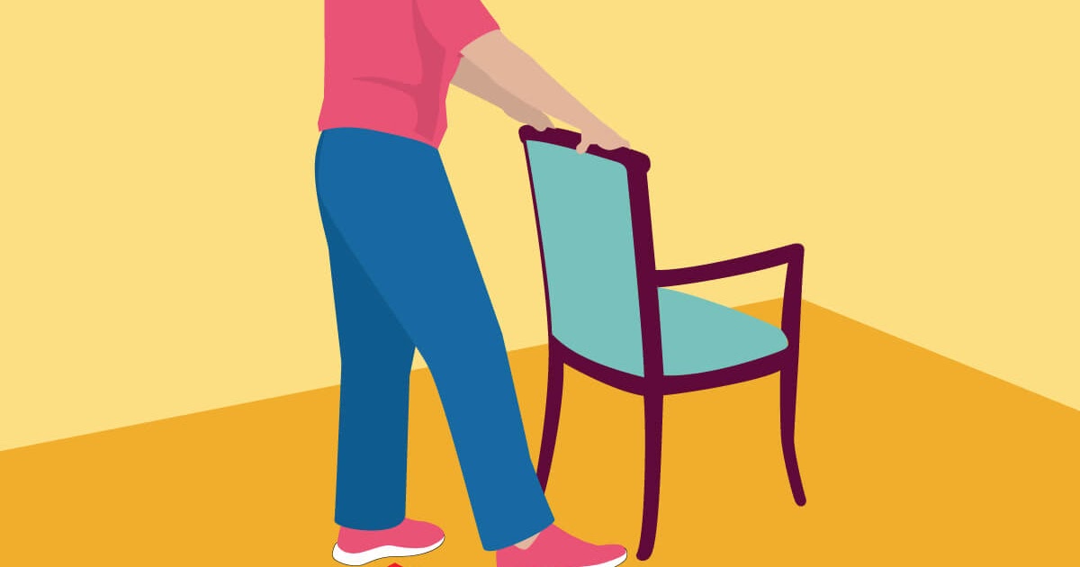 Exercises For Weak Legs In Elderly - Exercise Poster