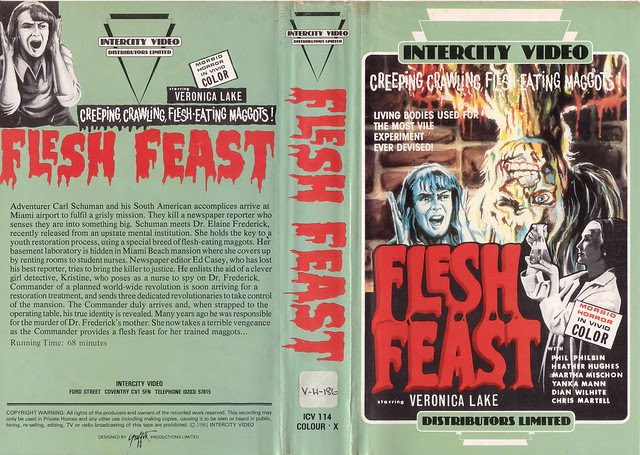 Flesh Feast (VHS Box Art)