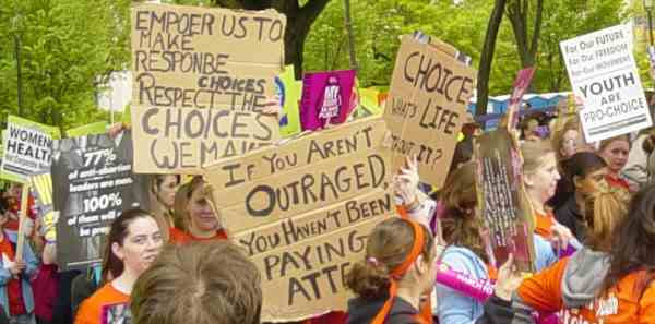 April 26 March: Posters Including - If You Aren't Outraged, You Aren't Paying Attention