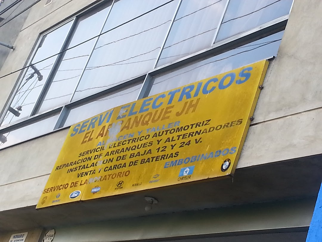 SERVI ELECTRICOS EL ARRANQUE JH