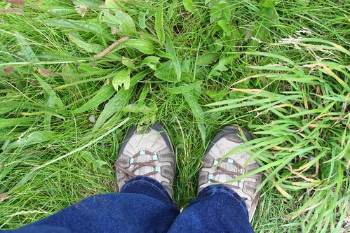 Standing on Tintagel ground!
