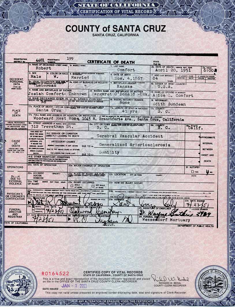 California Department Of Public Health Vital Records Locations