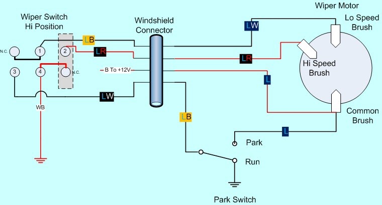 Gm Wiper Motor Wiring Diagram - Naturalard