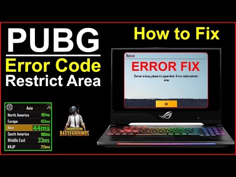 Код ошибки restrict area pubg mobile на айфоне