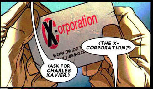 '<Tell him a man talking in brackets sent you.>' Cable & Deadpool #1