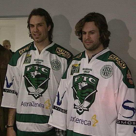 Rob Niedermayer and Jason Strudwick in Hungary