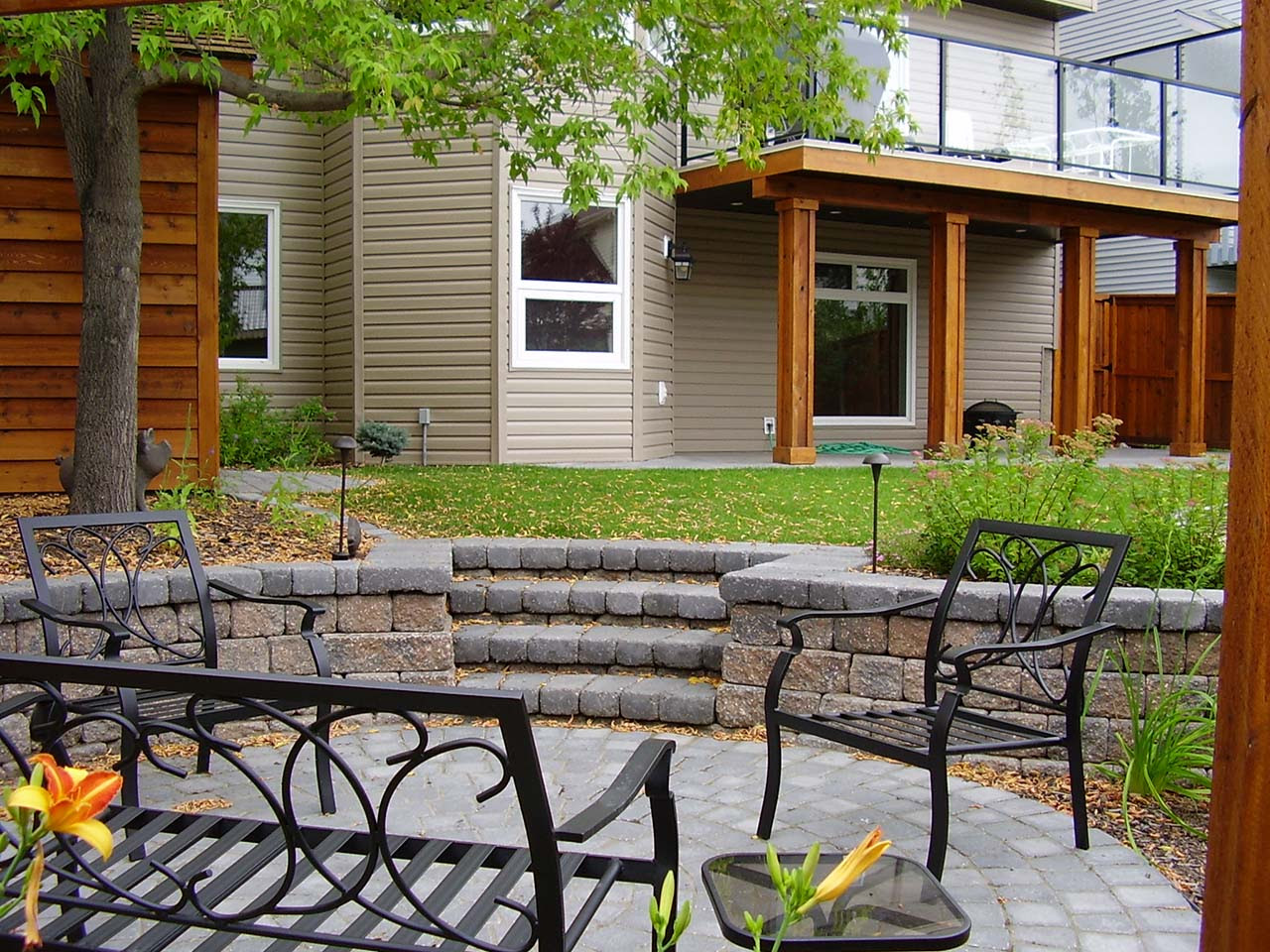 Calgary Backyard Garden Design | Greater Landscapes by Design