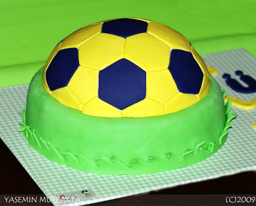 Futbol Topu Pasta / Football Cake
