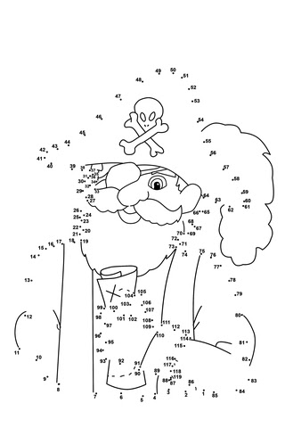 Dibujos Para Colorear De Unir Numeros - Para Colorear