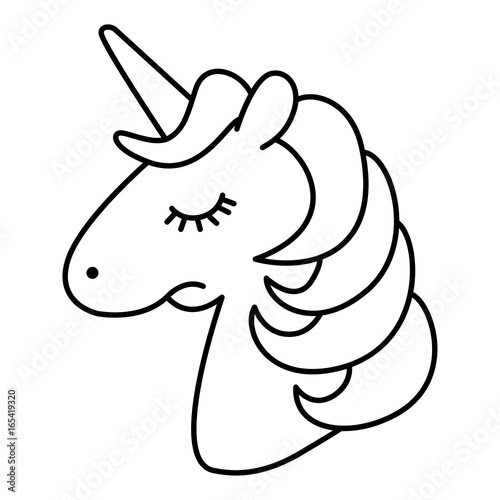 Featured image of post Cute Unicorn Head Coloring Pages