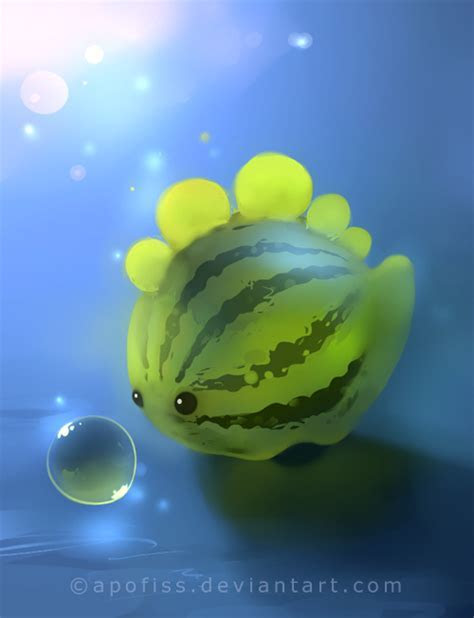 watermelon dino by Apofiss on DeviantArt watermelon dino by Apofiss on DeviantArt
