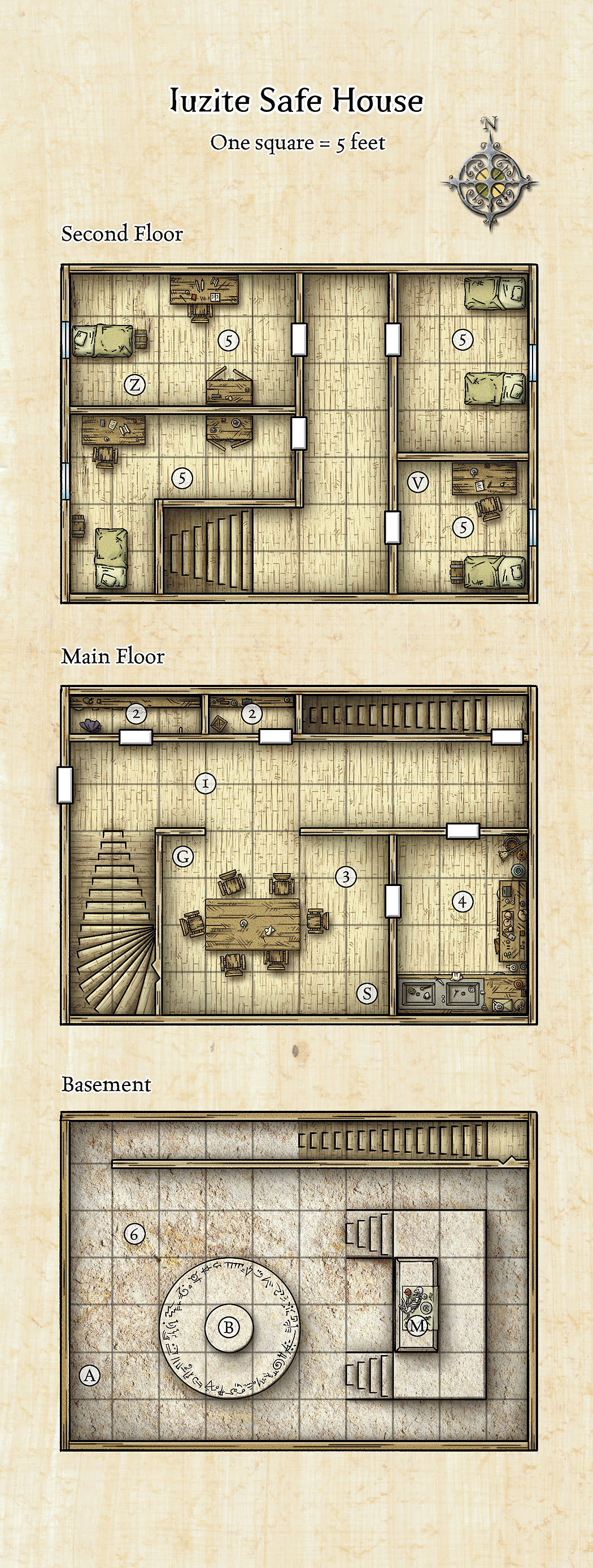 35 Dnd 5e Mansion Map Maps Database Source