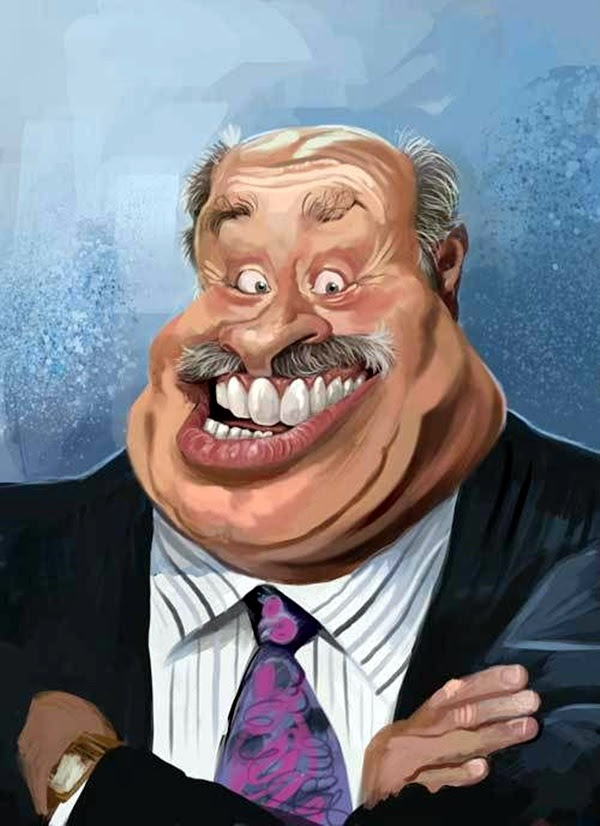 Portrait Caricatures Of Famous Peoples (23)