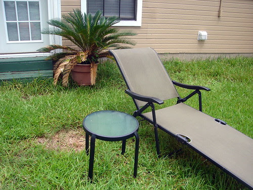 Lounge Chair and Table