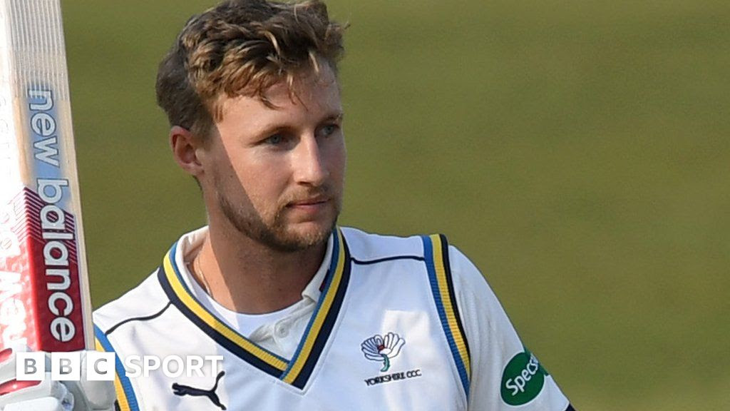 County Championship: Joe Root hits century on third day of Roses match