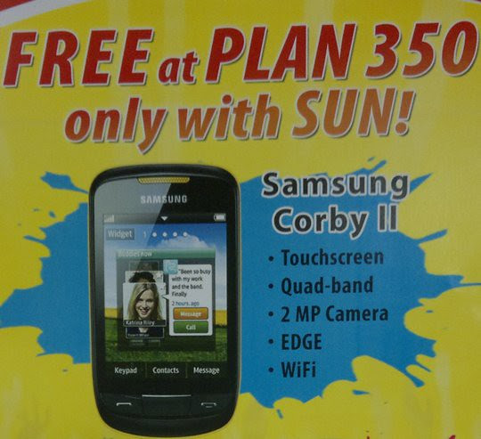 samsung corby ii