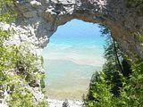 Arch Rock, Mackinac Island, May 2009