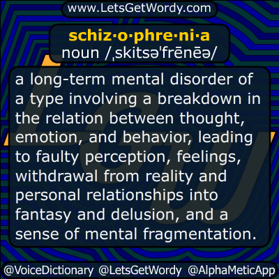 schizophrenia 08/27/2017 GFX Definition