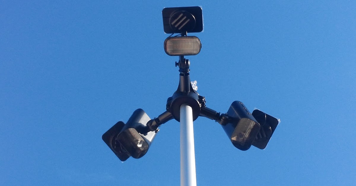 Solar Lightning and Lightning Protection: Flag Pole Lights Solar Led