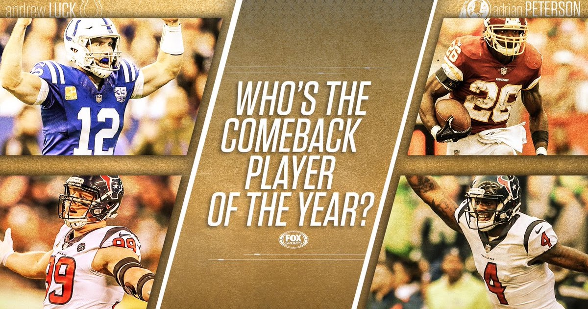 NFL Football Nfl Comeback Player Of The Year Award