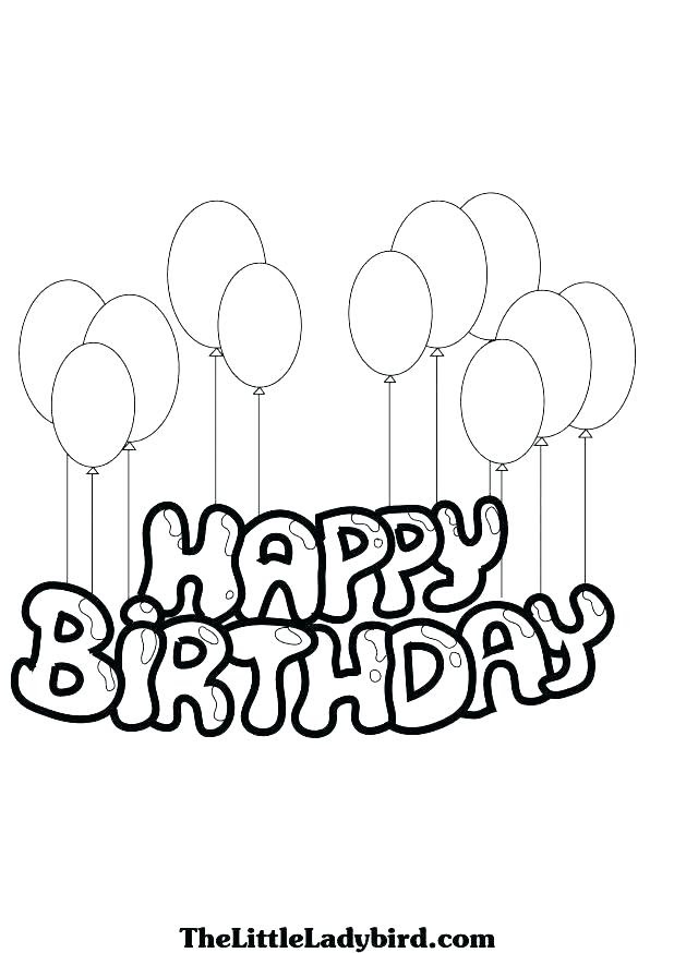 Minecraft Happy Birthday Coloring Pages | Mineraft Things