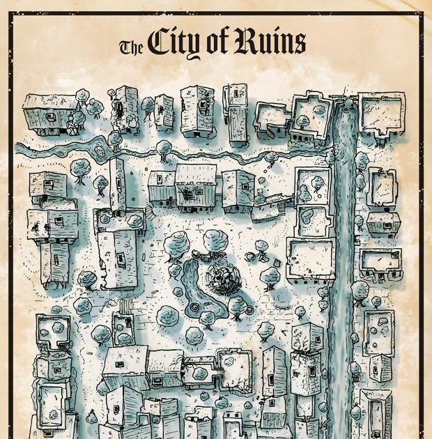 Dandd Ruined City Map Time Zones Map World