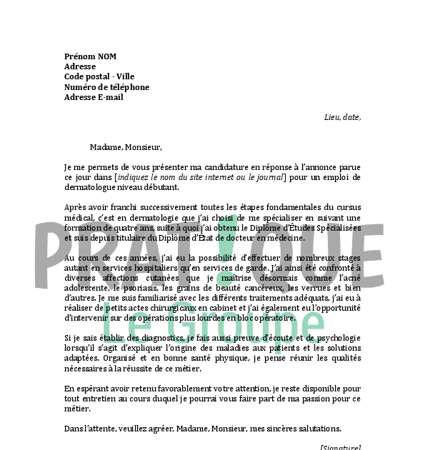 Lettre De Motivation Licence Biotechnologie  Rungon f