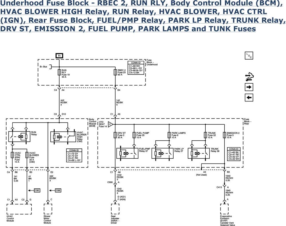 Fuse Box Chevy Malibu 2009 - Wiring Diagram