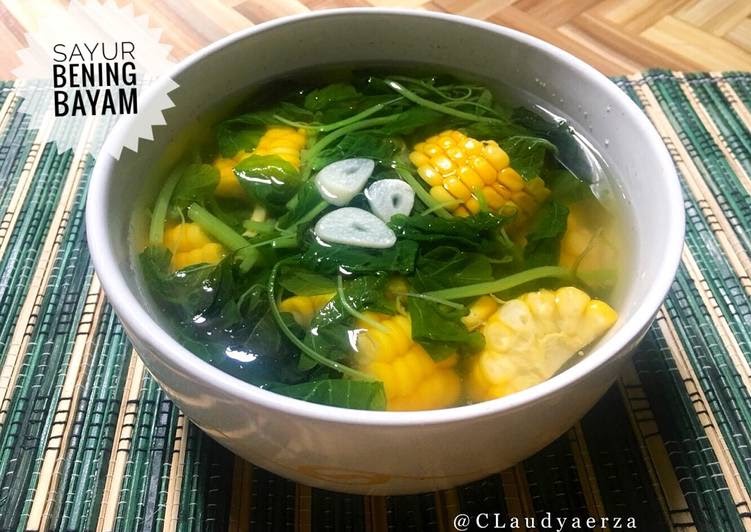 Resep Sayur Bayam Bening Sosis / Resep Sayur Bayam Bening Sosis : Resep