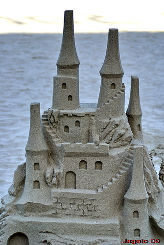 Castillo de arena.