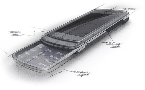 LG GD900 Crystal sketch