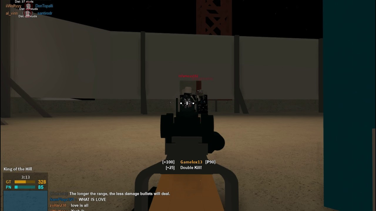 roblox phantom forces p90 gameplay