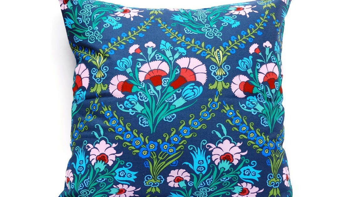 Etsy item spotlight: Amy Flower - Cushion cover, Pillow 18x18 inch, envelope throw pillow cover ...