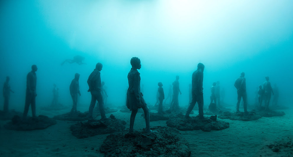 Первый в Европе подводный музей Atlantico Первый в Европе подводный музей Atlantico