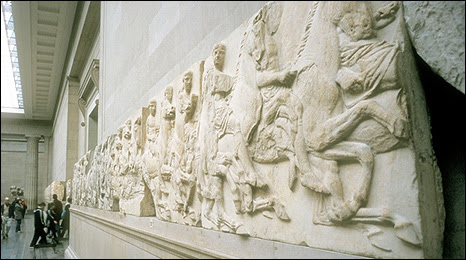 Parthenon Marbles at the British Museum