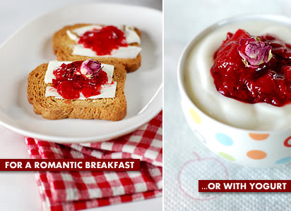 For a romantic breakfast or with yogurt