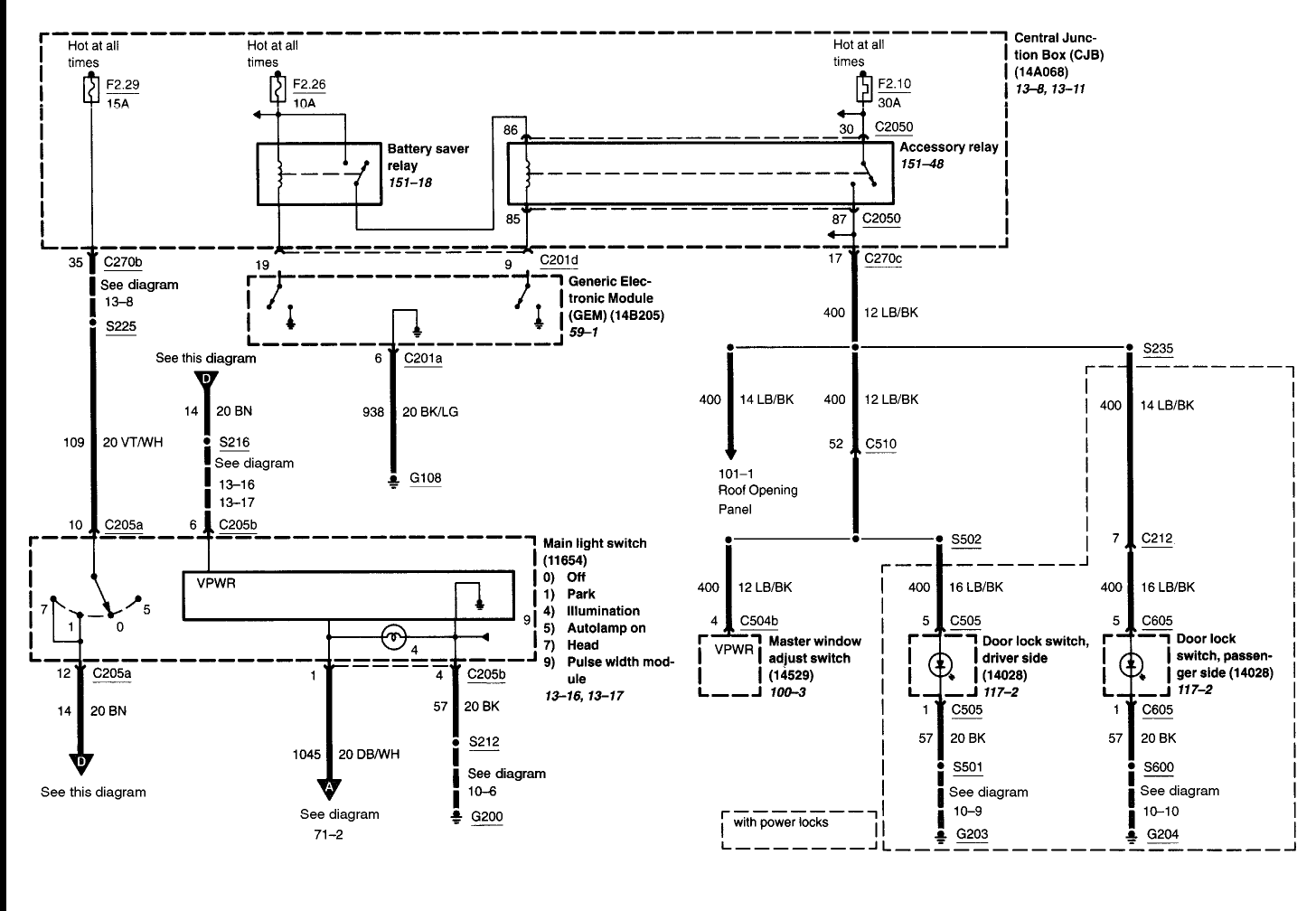 Ford Headlight Switch Wiring - Wiring Diagram