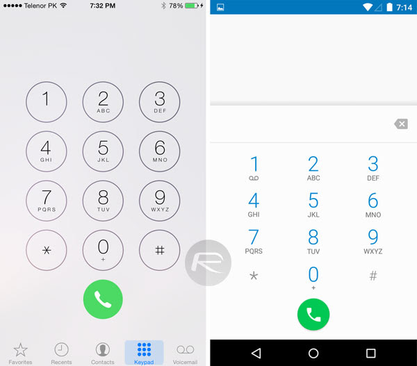 AndroidLollipop-vs-iOS-05 App teléfono