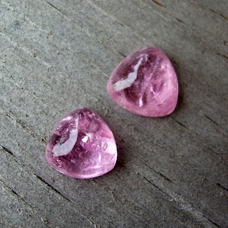 pink tourmaline cabs