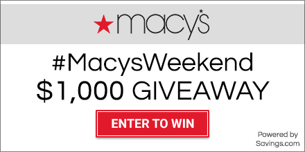 Macy's $1,000 Giveaway