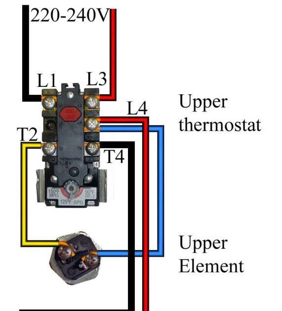 240 Volt Hot Water Heater Wiring Diagram