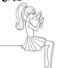 Dibujos Para Colorear De Barbie Y Ken