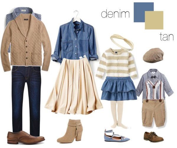Family Picture Outfit Ideas Denim | Family