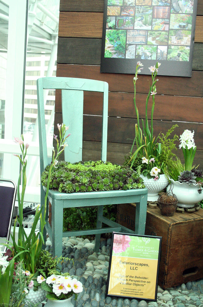 a succulent chair