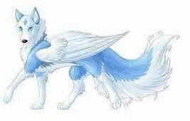 Wefalling: Wolf Drawing Anime Wings