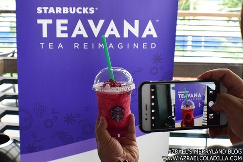 STARBUCKS PHILIPPINES introduces the new Frozen Teavana iced tea drink (only in Asia)