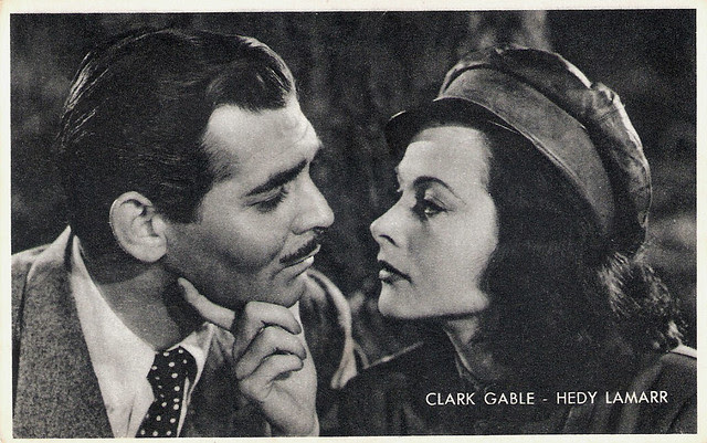 Hedy Lamarr and Clark Gable In Comrade X