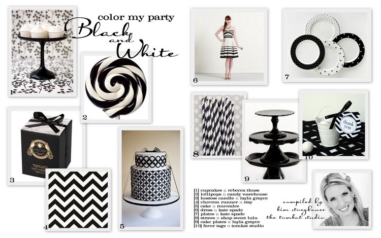 Black And White Party Decorations | Party Favors Ideas