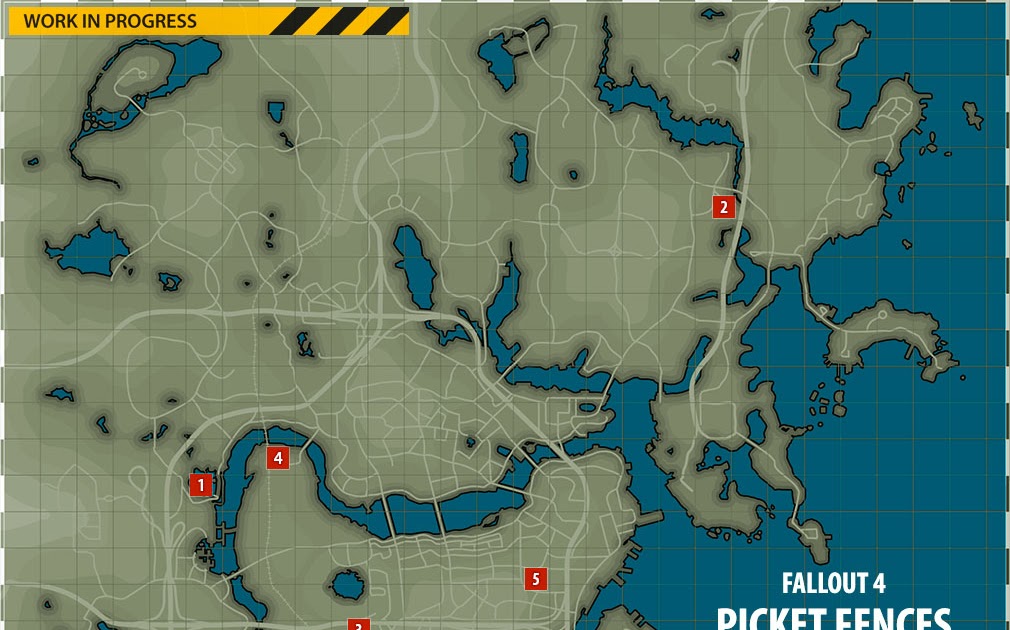 33 Fallout 4 Magazines Map - Maps Database Source